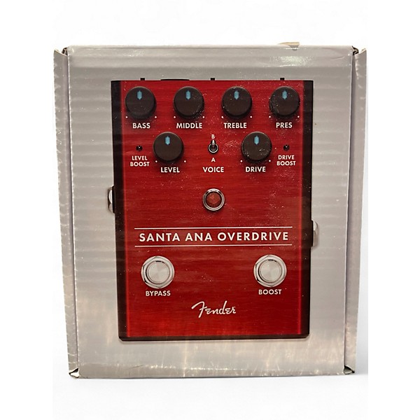 Used Fender SANTA ANA OVERDRIVE Effect Pedal