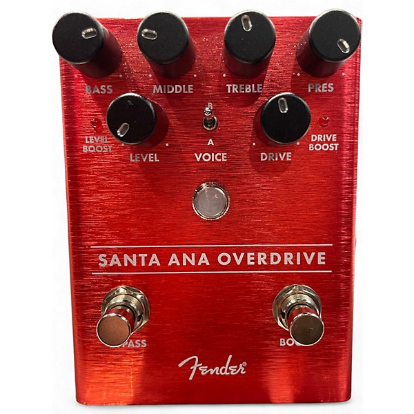 Used Fender SANTA ANA OVERDRIVE Effect Pedal
