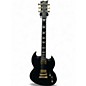 Used Ltd VIPER-1000 Satin Black Solid Body Electric Guitar thumbnail