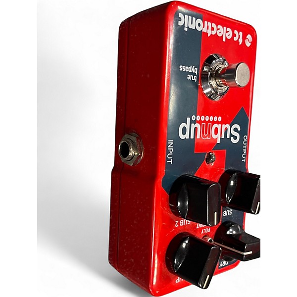 Used TC Electronic Sub N Up Octaver Effect Pedal