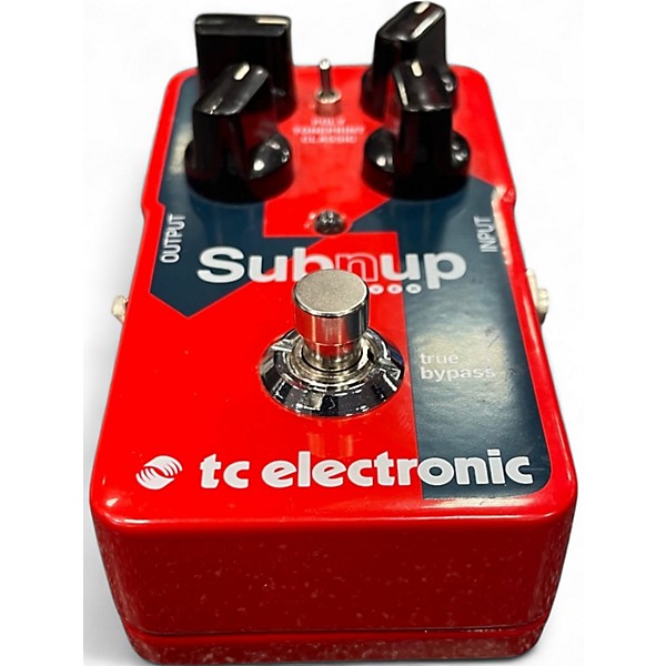 Used TC Electronic Sub N Up Octaver Effect Pedal