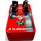 Used TC Electronic Sub N Up Octaver Effect Pedal