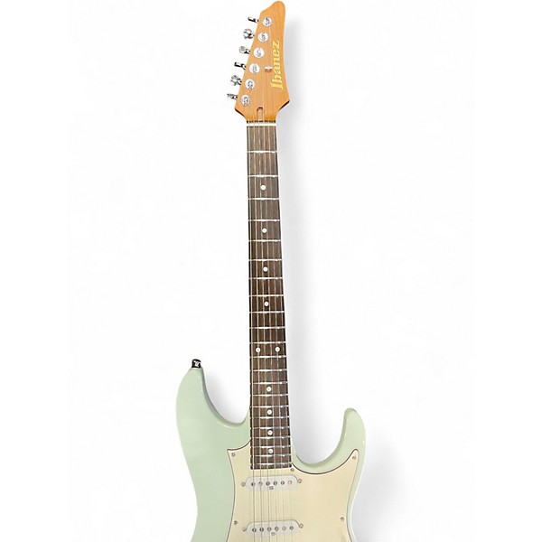 Used Ibanez AZ2204NW Mint Green Solid Body Electric Guitar