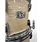 Used Pearl 5 Piece Export White Pearl Drum Kit