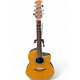 Used Ovation CC026 Natural Acoustic Electric Guitar