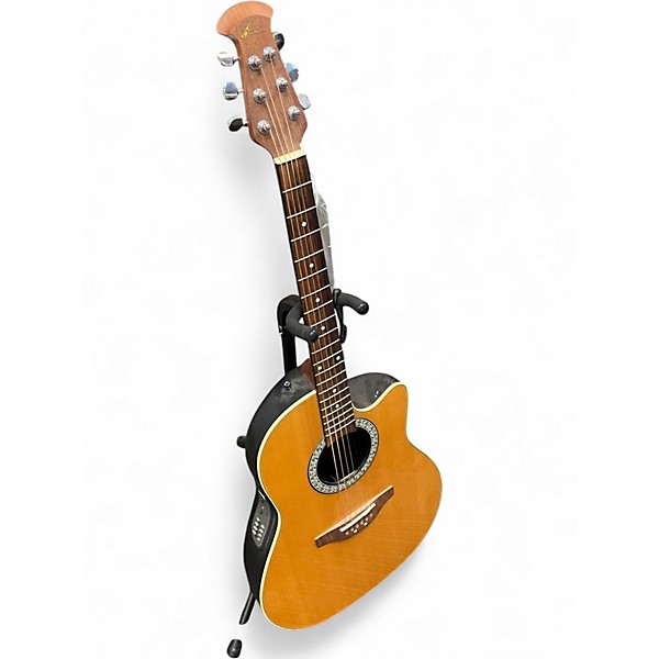 Used Ovation CC026 Natural Acoustic Electric Guitar