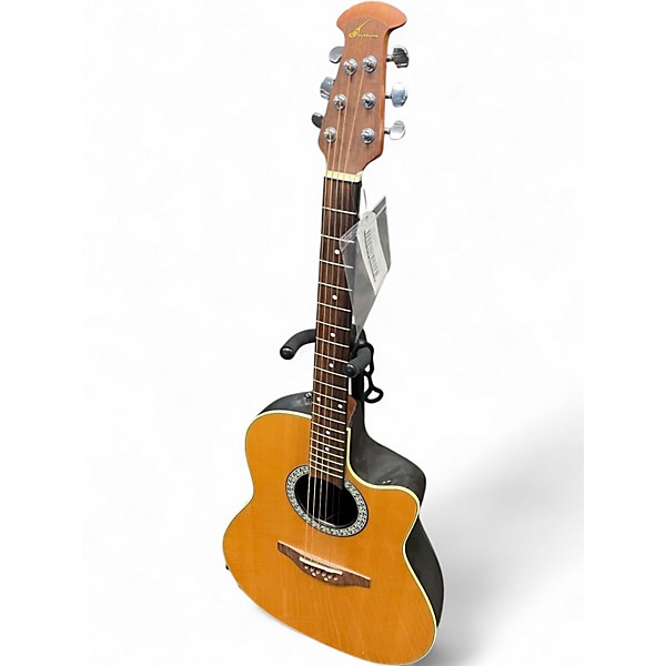 Used Ovation CC026 Natural Acoustic Electric Guitar