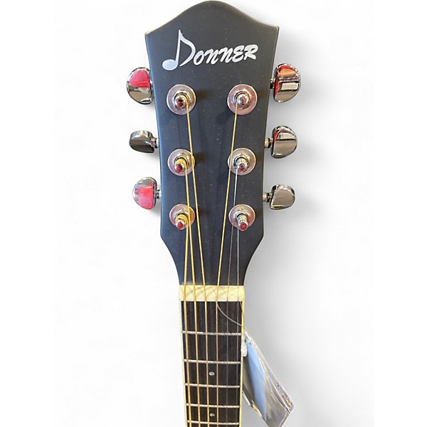 Used Donner DAG-1MB Black Acoustic Guitar