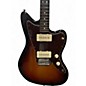 Used Fender American Performer Jazzmaster 3 Tone Sunburst Solid Body Electric Guitar