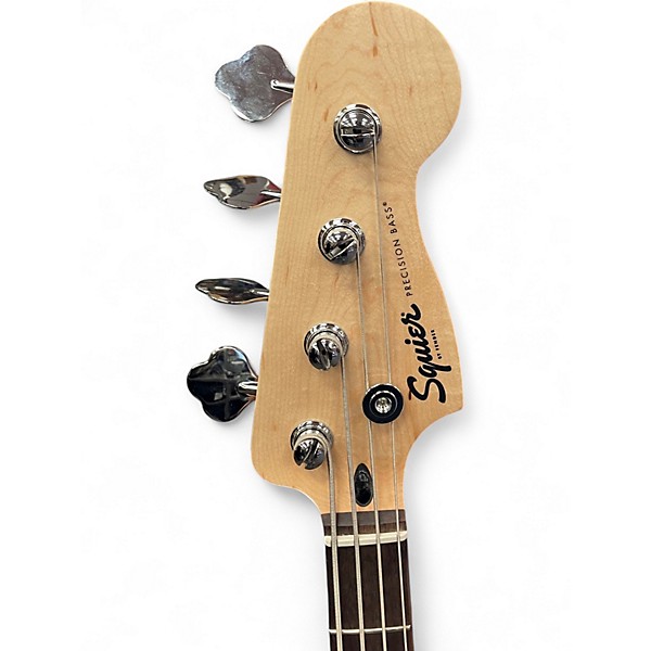Used Squier SONIC PRECISION BASS Black Electric Bass Guitar