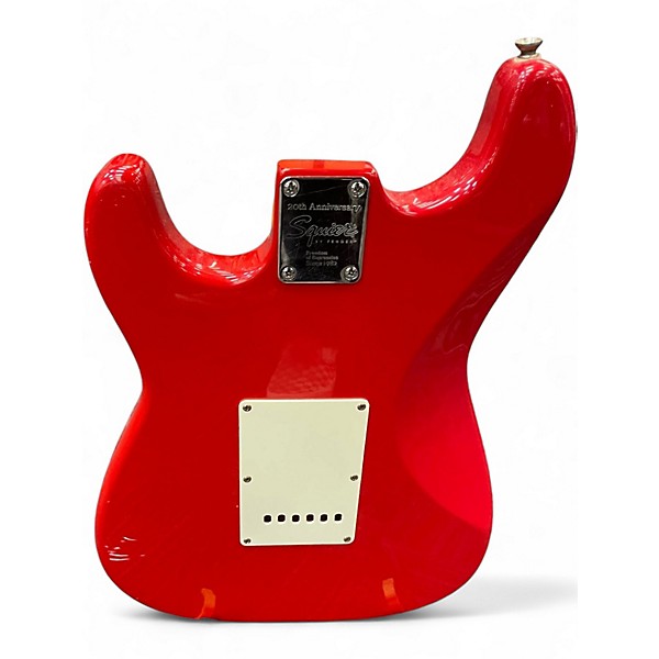 Used Squier Affinity Stratocaster Dakota Red Solid Body Electric Guitar
