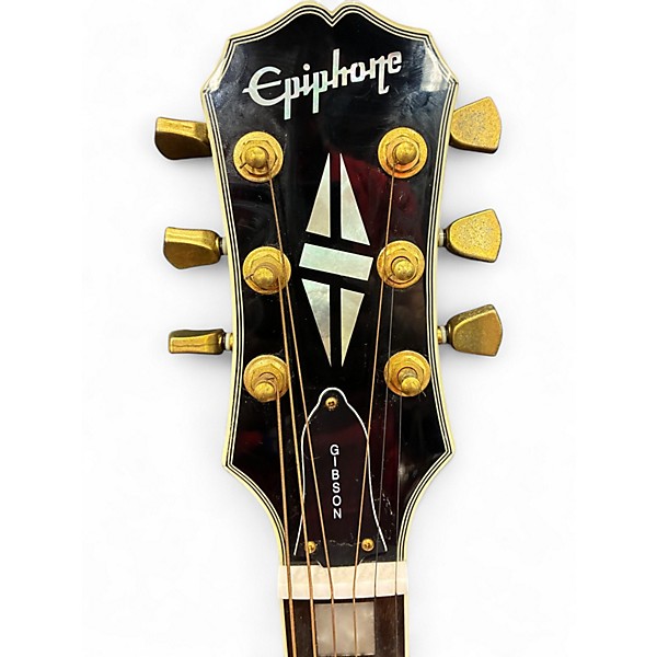 Used Epiphone Les Paul Custom Black Solid Body Electric Guitar