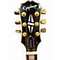 Used Epiphone Les Paul Custom Black Solid Body Electric Guitar