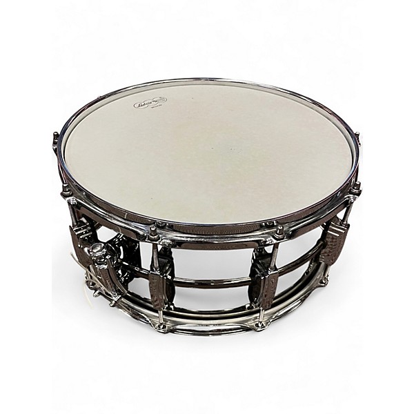 Used Ludwig 6.5X14 BLACK BEAUTY BLACK Drum
