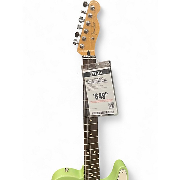 Used Fender Blacktop Telecaster FSR SURF PEARL Solid Body Electric Guitar