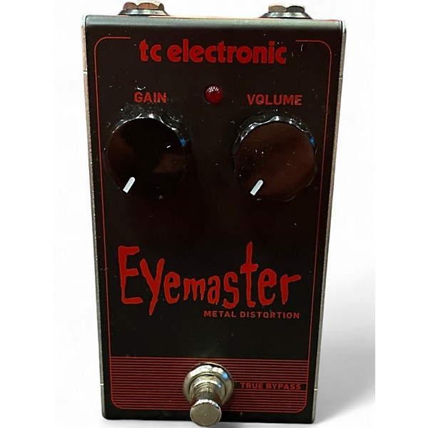 Used TC Electronic Eyemaster Metal Distortion Effect Pedal