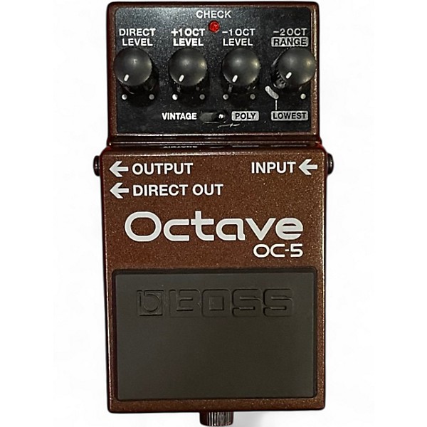Used BOSS OC5 Effect Pedal