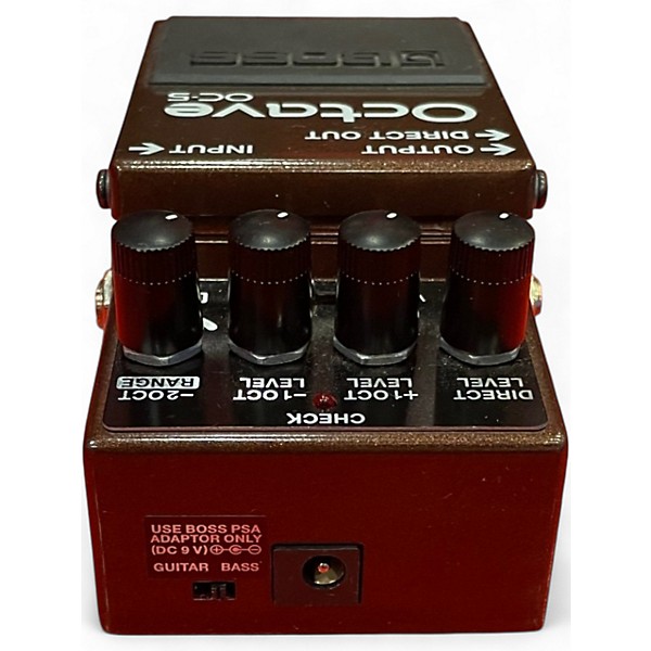 Used BOSS OC5 Effect Pedal