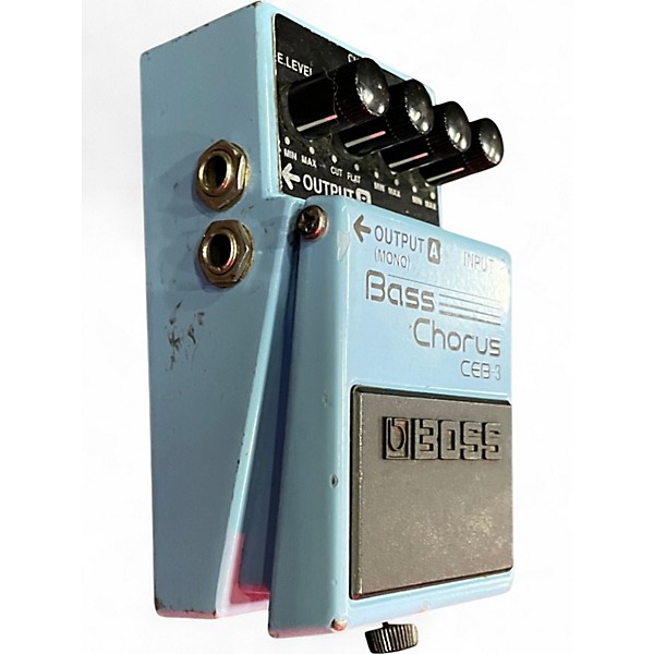 Used BOSS CEB3 Bass Chorus Bass Effect Pedal