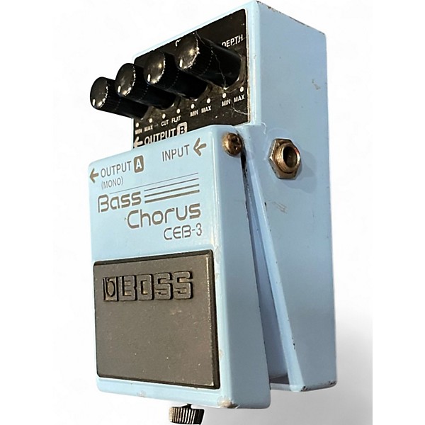 Used BOSS CEB3 Bass Chorus Bass Effect Pedal