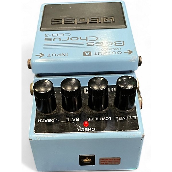 Used BOSS CEB3 Bass Chorus Bass Effect Pedal