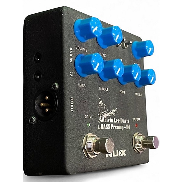 Used NUX MELVIN LEE DAVIS BASS PREAMP Effect Pedal