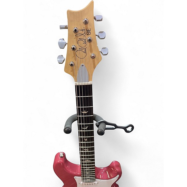 Used PRS SE Silver Sky Derby Red Solid Body Electric Guitar