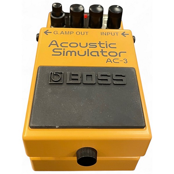 Used BOSS AC3 Acoustic Simulator Effect Pedal