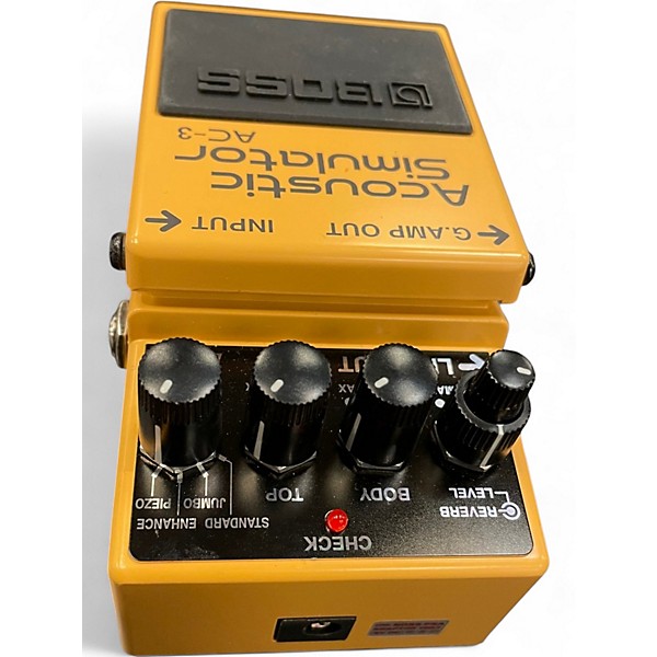 Used BOSS AC3 Acoustic Simulator Effect Pedal