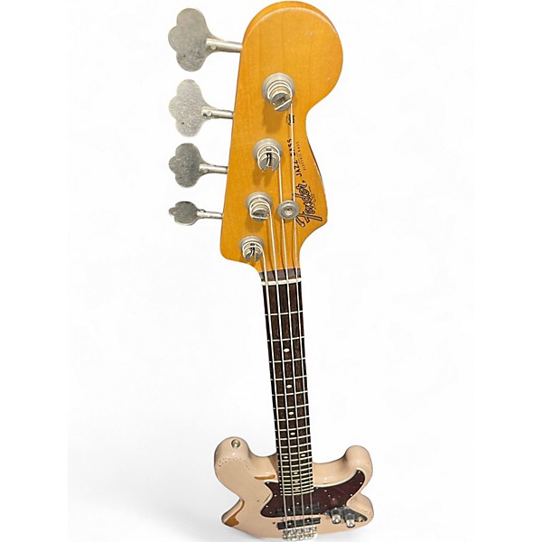 Used Fender Flea Signature Jazz Bass Shell Pink Electric Bass Guitar
