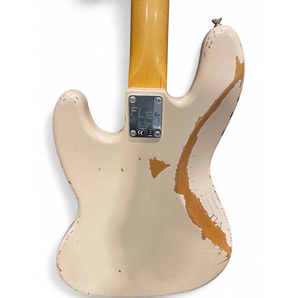 Used Fender Flea Signature Jazz Bass Shell Pink Electric Bass Guitar