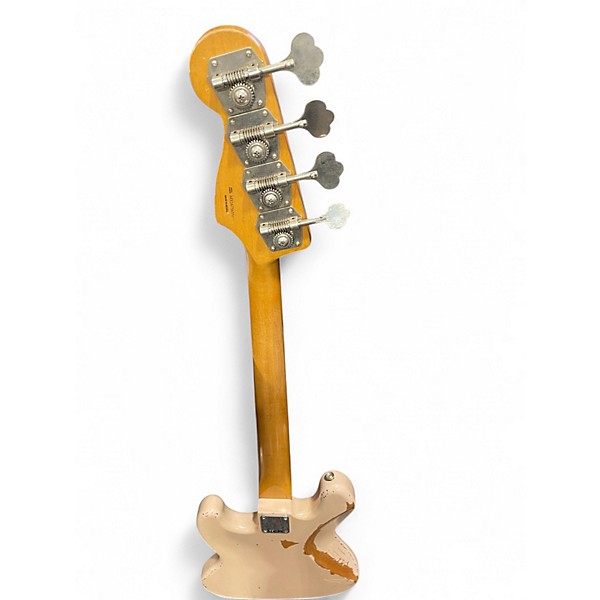 Used Fender Flea Signature Jazz Bass Shell Pink Electric Bass Guitar