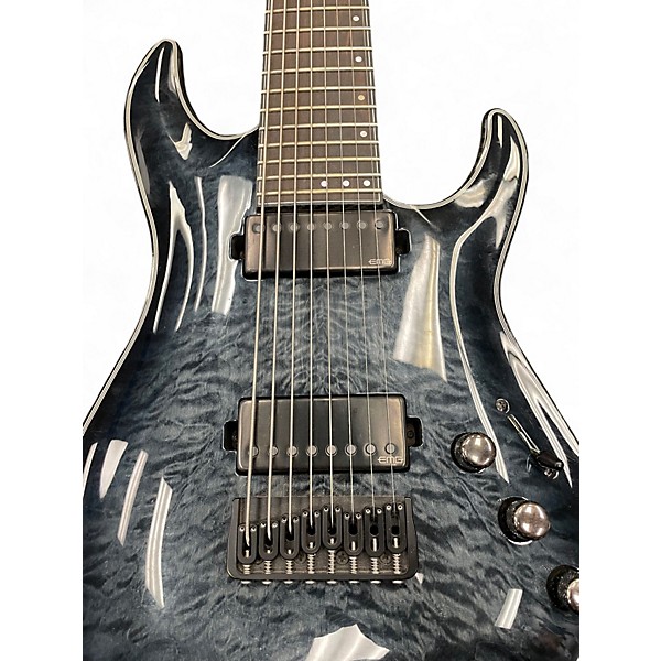 Used Schecter Guitar Research Hellraiser C1 Hybrid BLACK SMOKE Solid Body Electric Guitar