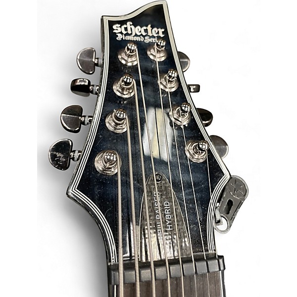 Used Schecter Guitar Research Hellraiser C1 Hybrid BLACK SMOKE Solid Body Electric Guitar