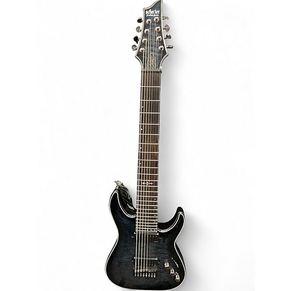 Used Schecter Guitar Research Hellraiser C1 Hybrid BLACK SMOKE Solid Body Electric Guitar