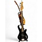 Used Silvertone CUSTOM BASS Black Electric Bass Guitar thumbnail
