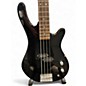 Used Silvertone CUSTOM BASS Black Electric Bass Guitar