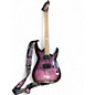 Used ESP MH100QMNT Trans Purple Solid Body Electric Guitar thumbnail