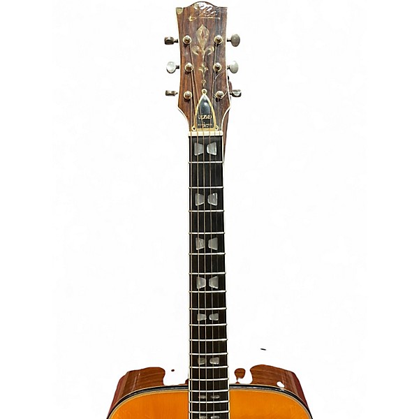 Vintage 1970s Eko El Dorado Antique Natural Acoustic Guitar