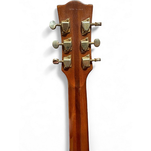 Vintage 1970s Eko El Dorado Antique Natural Acoustic Guitar