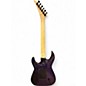 Used Jackson JS34Q Trans Purple Solid Body Electric Guitar