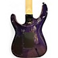 Used Jackson JS34Q Trans Purple Solid Body Electric Guitar