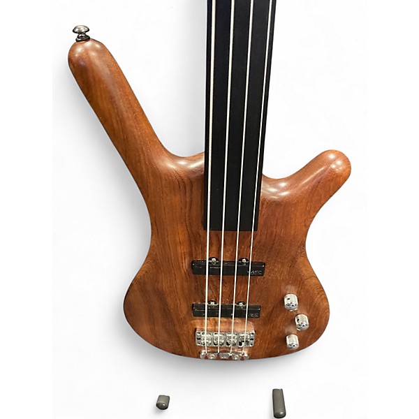 Used 2005 Warburton Corvette standard Tobacco Electric Bass Guitar