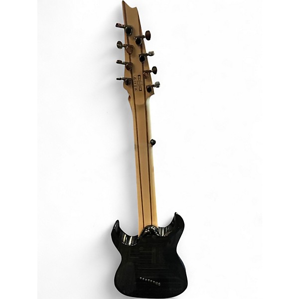 Used Ibanez RGMS8 Black Solid Body Electric Guitar