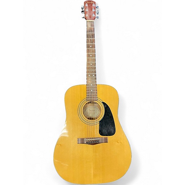 Used Fender DG8S Natural Acoustic Guitar