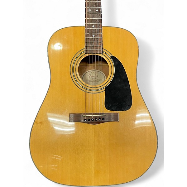 Used Fender DG8S Natural Acoustic Guitar