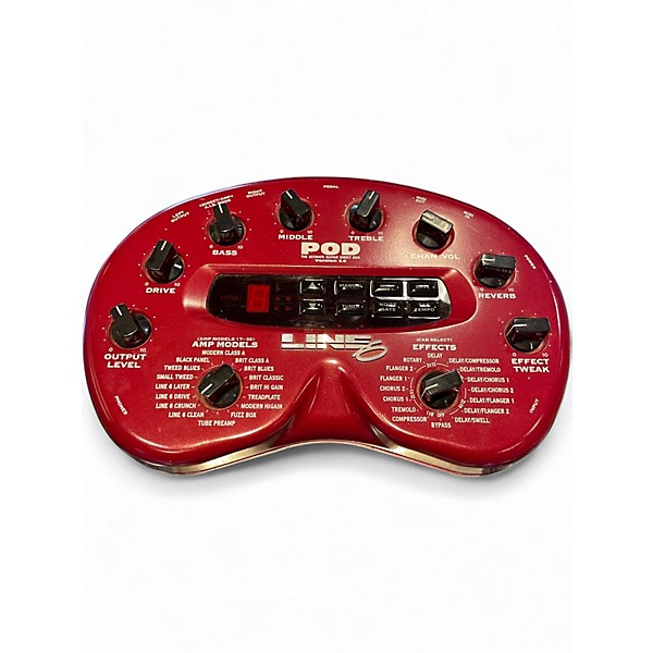 Used Line 6 Pod 2.0 Amp Modeler Effect Processor