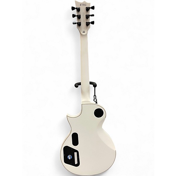 Used ESP LTD James Hetfield Signature Iron Cross White Solid Body Electric Guitar