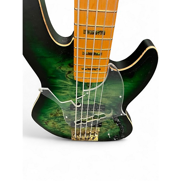 Used Sire Marcus Miller V10 Green Electric Bass Guitar