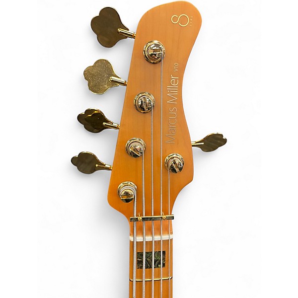 Used Sire Marcus Miller V10 Green Electric Bass Guitar